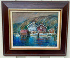 " Boats, Bohuslän " by Alf Johansson