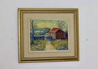 "Hut in a Serene Landscape" by Alice