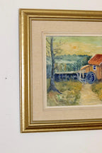 "Hut in a Serene Landscape" by Alice