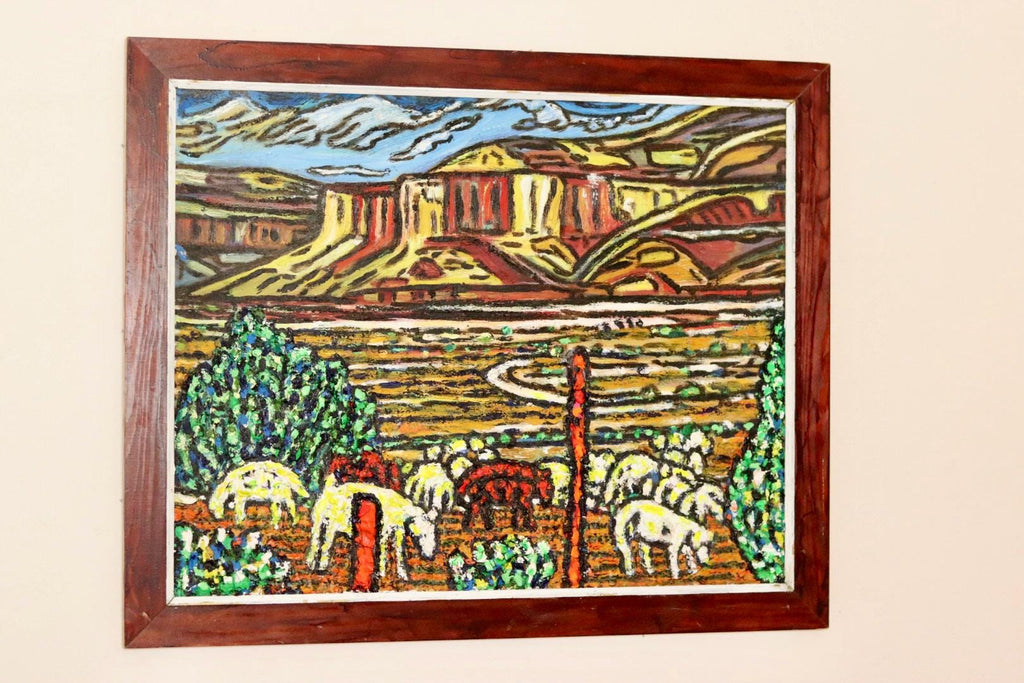 "Canyon with Sheep" by Brum