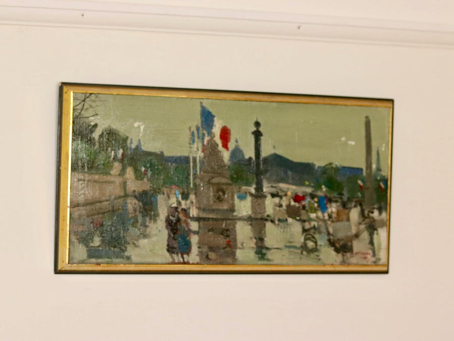 "French Street Scene" by Olson