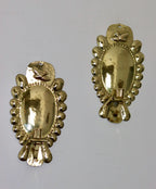 Pair Of Mid Century Swedish Brass Sconces
