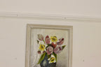 Swedish Oil On Panel Painting "Spring Bouquet"