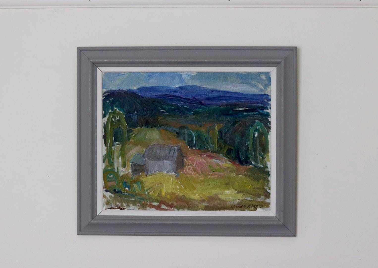 "Naturmotiv" by GÖRAN HAGEGÅRD