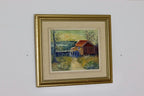 "Hut in a Serene Landscape" by Alice