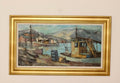 "Harbour Scene with Fishing Boat" by Finn Andersen