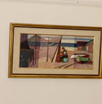 "Coastal Fisherman Scen" by Göte Rex