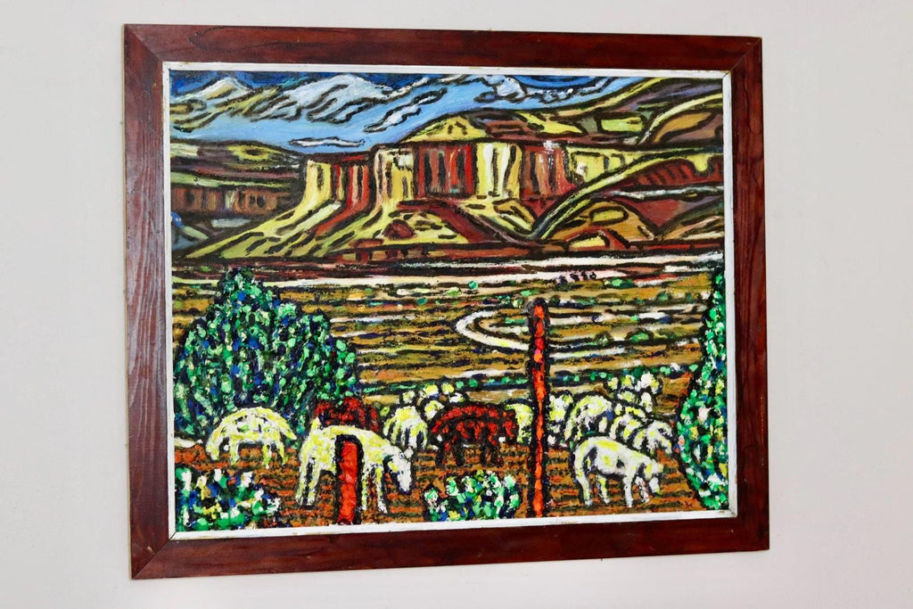 "Canyon with Sheep" by Brum