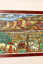 "Canyon with Sheep" by Brum