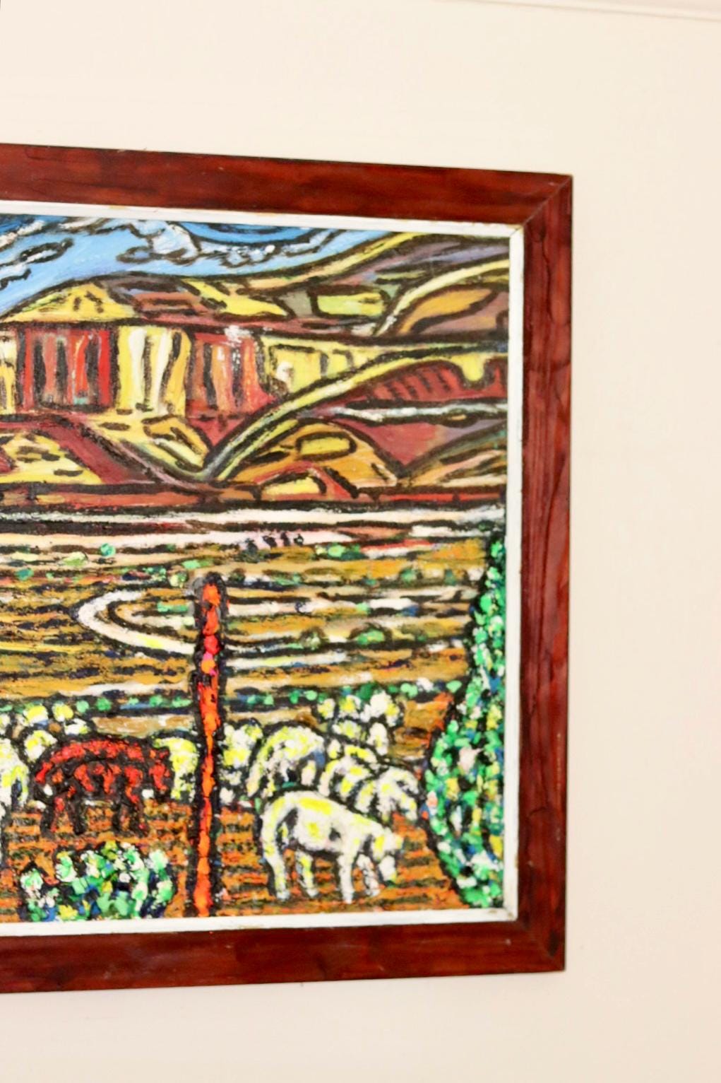 "Canyon with Sheep" by Brum