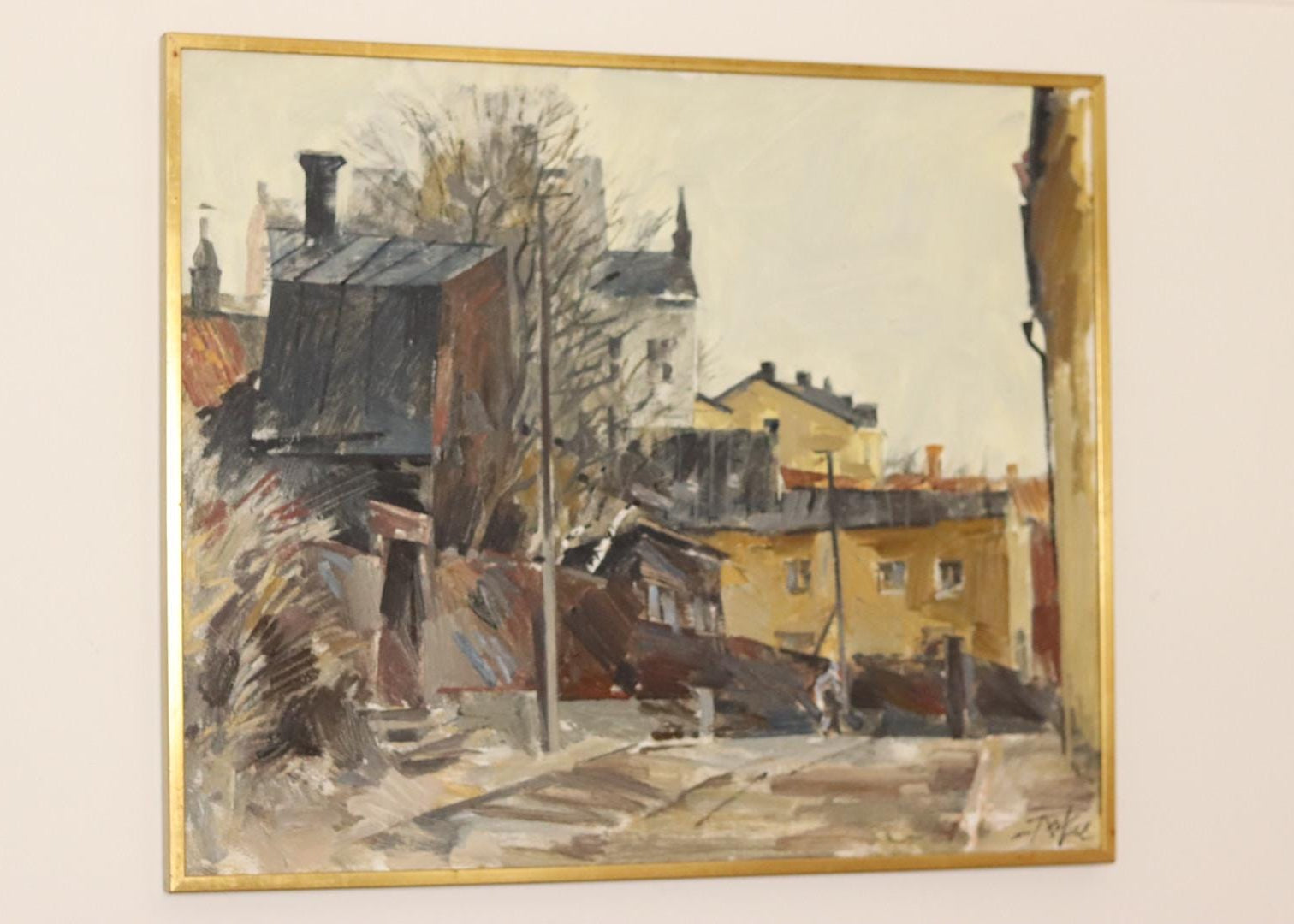 "City Scene- Stockholm" by Adrian van Arkel