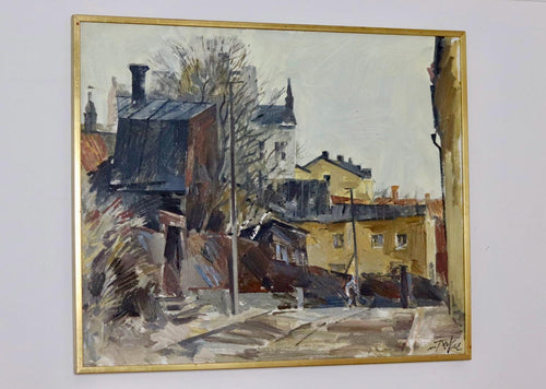"City Scene- Stockholm" by Adrian van Arkel