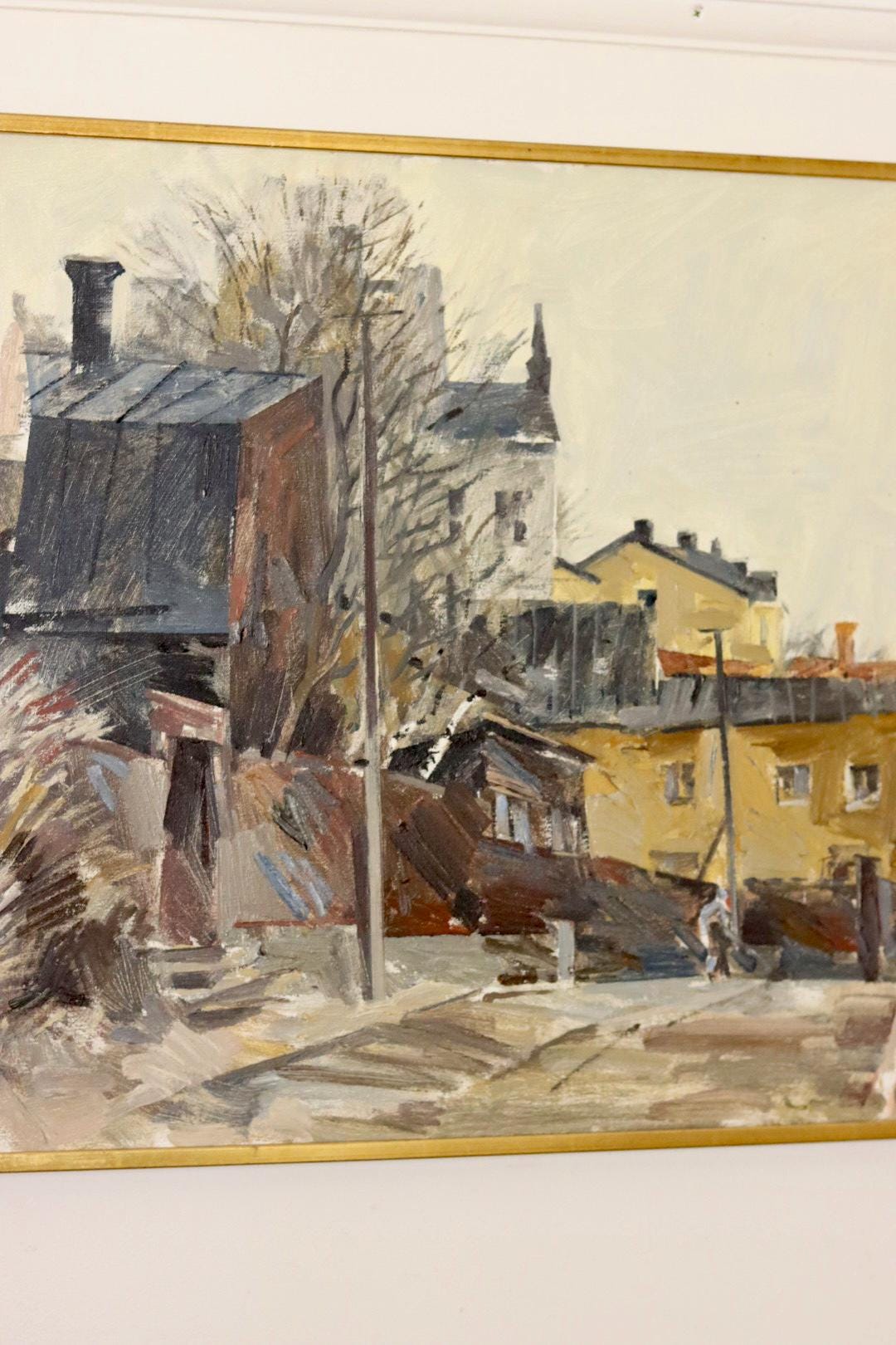 "City Scene- Stockholm" by Adrian van Arkel