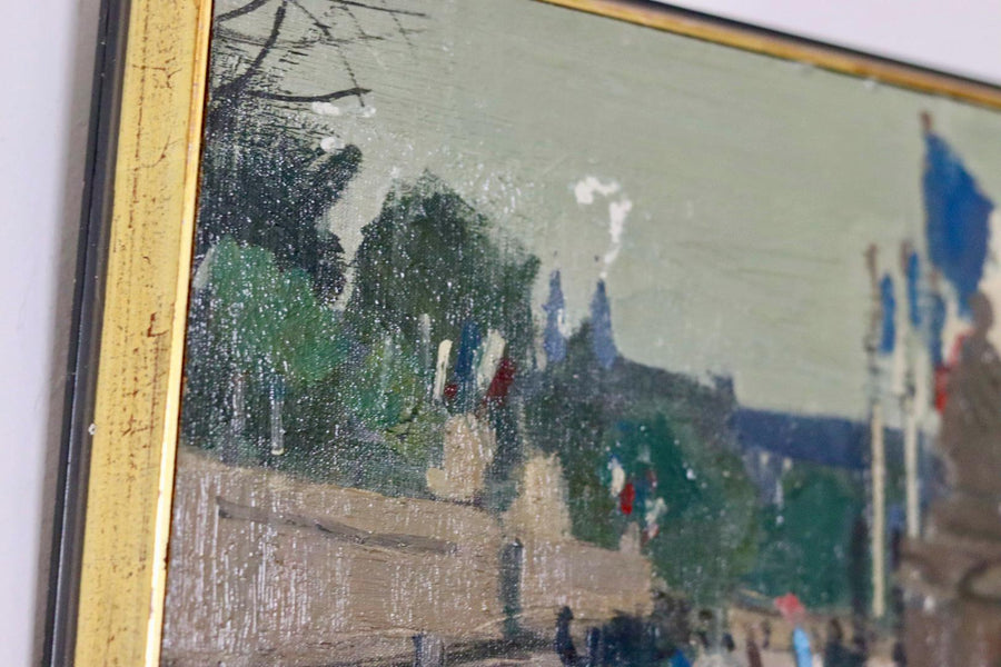 "French Street Scene" by Olson