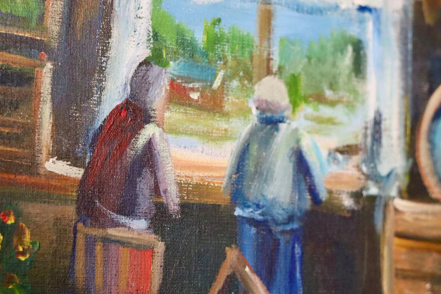 "Interior" by Göte Lundberg