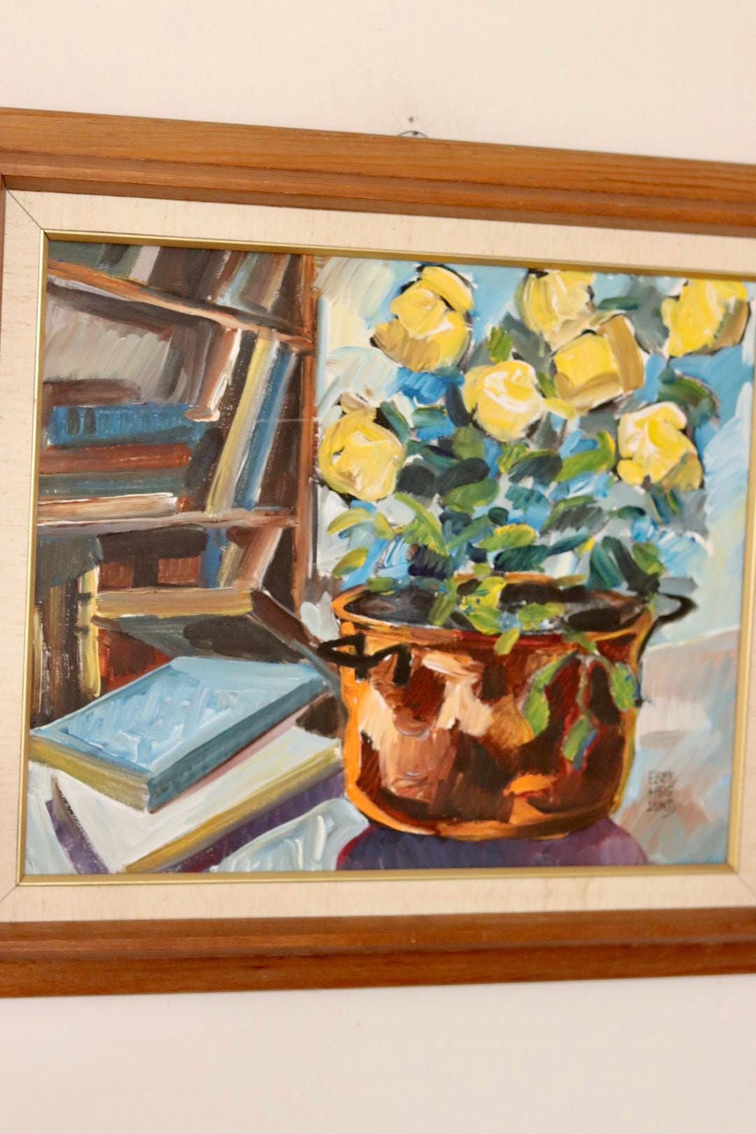 "Flowers in copper" -by EBBE HÖGLUND