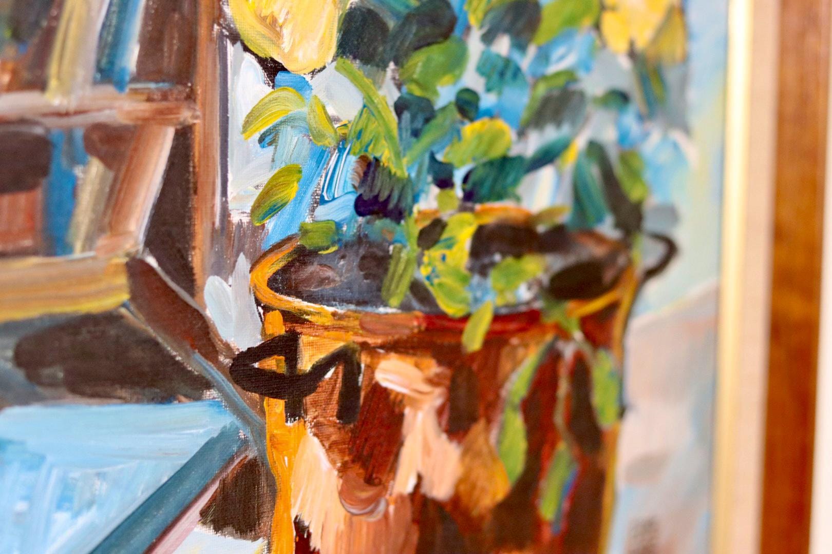 "Flowers in copper" -by EBBE HÖGLUND