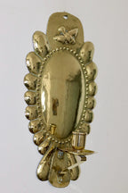 Pair Of Mid Century Swedish Brass Sconces