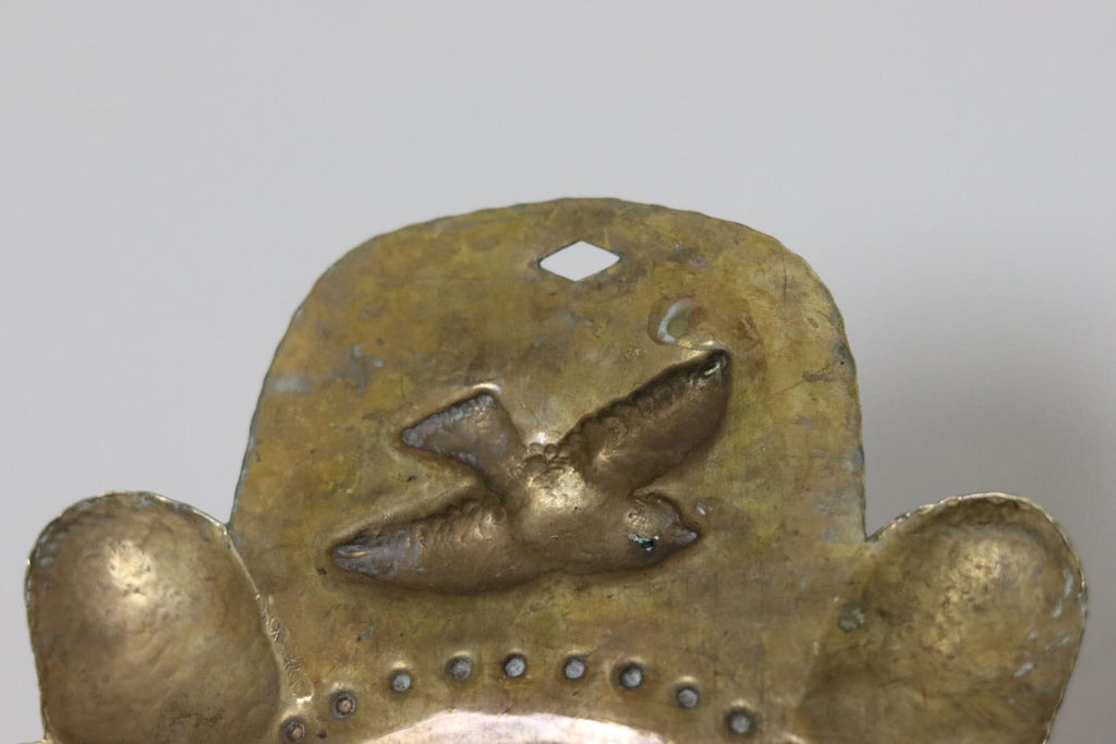 Pair Of Mid Century Swedish Brass Sconces