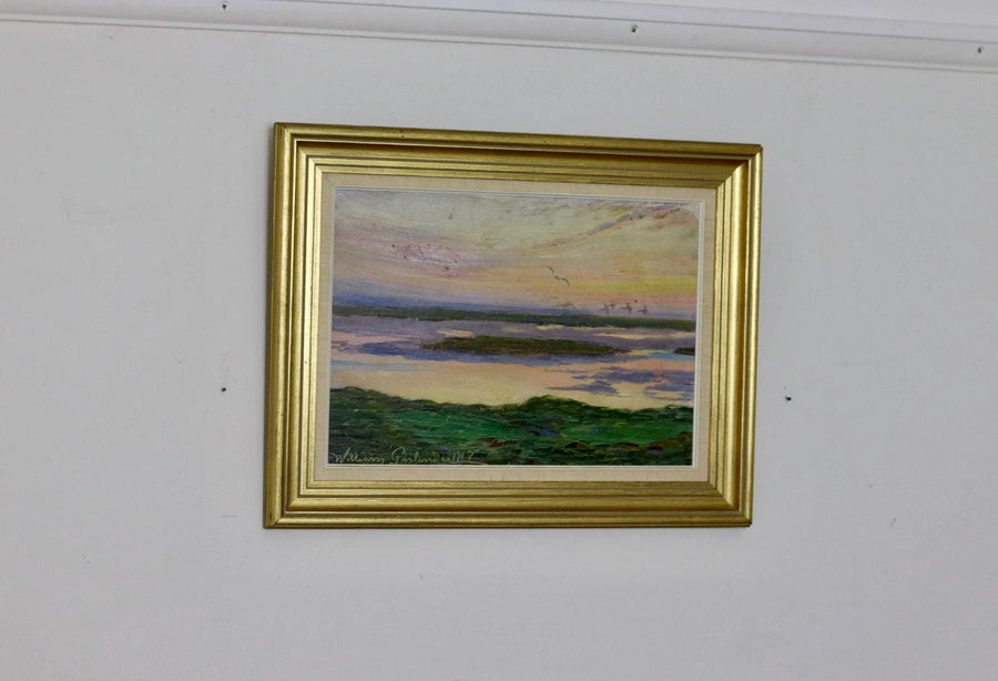 "Seabirds Over Ocean" by WILLIAM GISLANDER