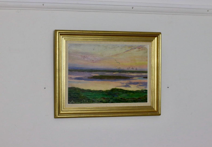 "Seabirds Over Ocean" by WILLIAM GISLANDER