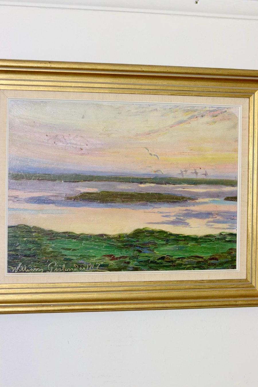 "Seabirds Over Ocean" by WILLIAM GISLANDER