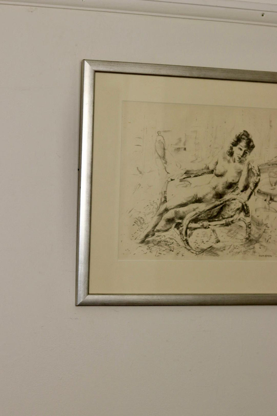 "Reclining Nude" by Axel Hamborn