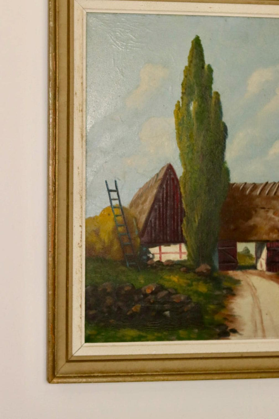 "Landscape with Farmhouse" by E Johansson
