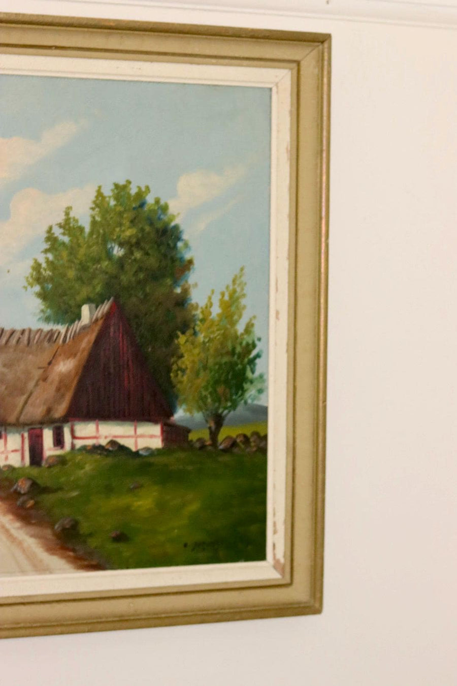 "Landscape with Farmhouse" by E Johansson