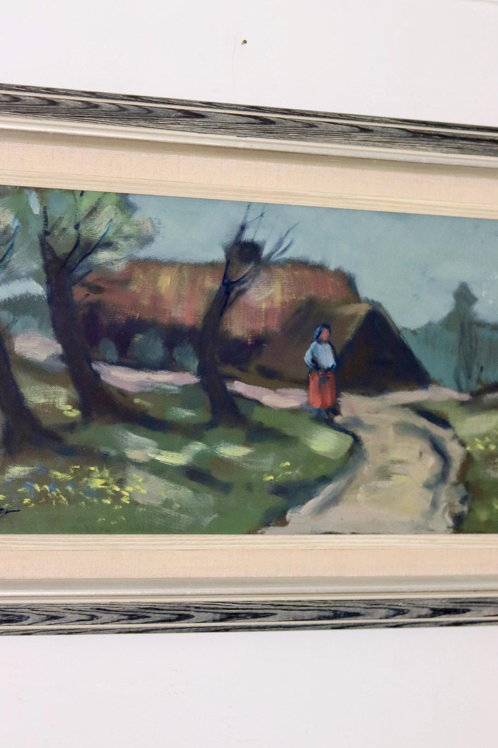 "Woman and House" by Kurt Rosander