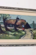 "Woman and House" by Kurt Rosander