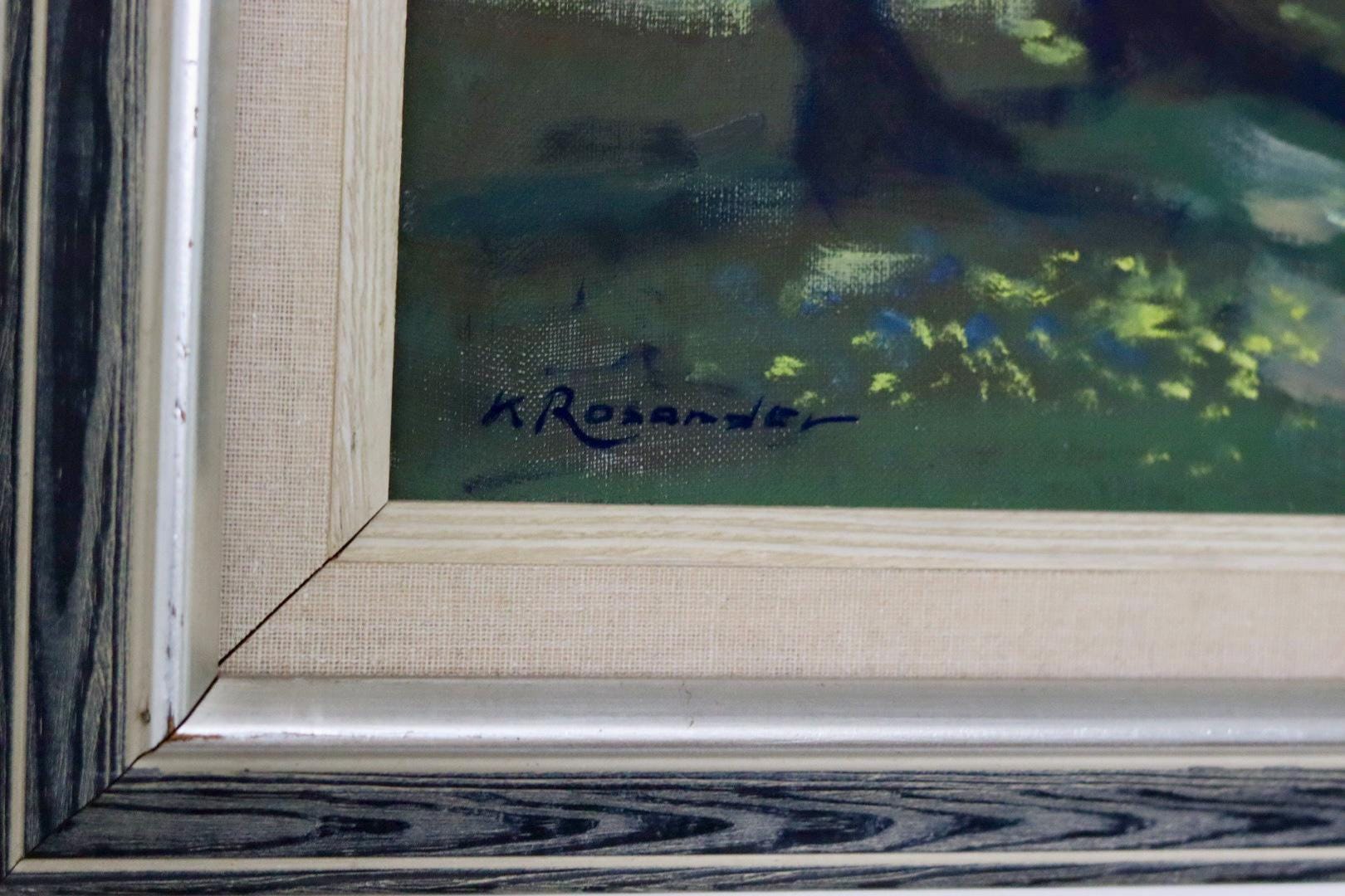 "Woman and House" by Kurt Rosander