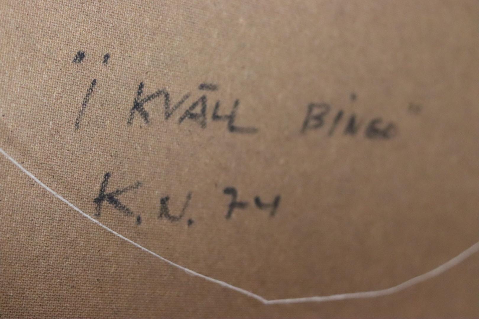 "I KVALL BINGO 1974"- by Kai Nielsen