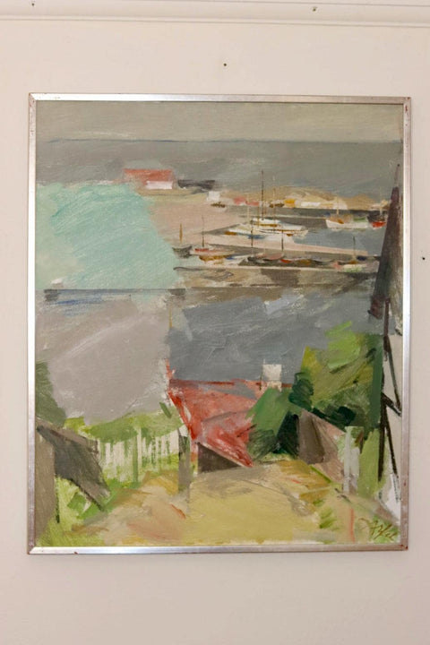 "Boat Scene" by Adrian Van Arkel