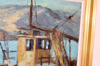"Harbour Scene with Fishing Boat" by Finn Andersen