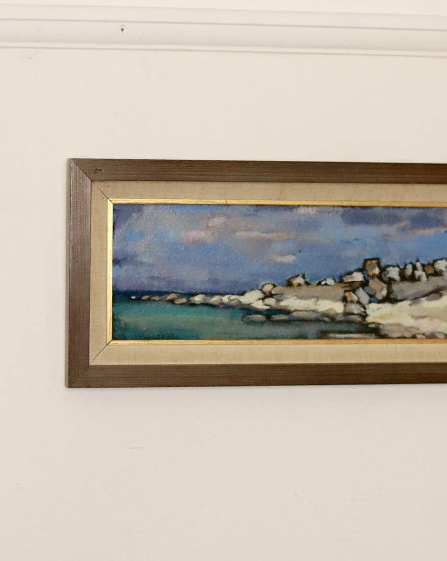 "Raukparti Långhammars Fårö" by Sture Vilhelm (Ville) Waldener
