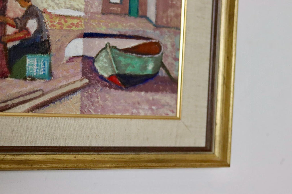 "Coastal Fisherman Scen" by Göte Rex