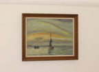 "Sunset Boats" by KAJ BRANDSTRUP