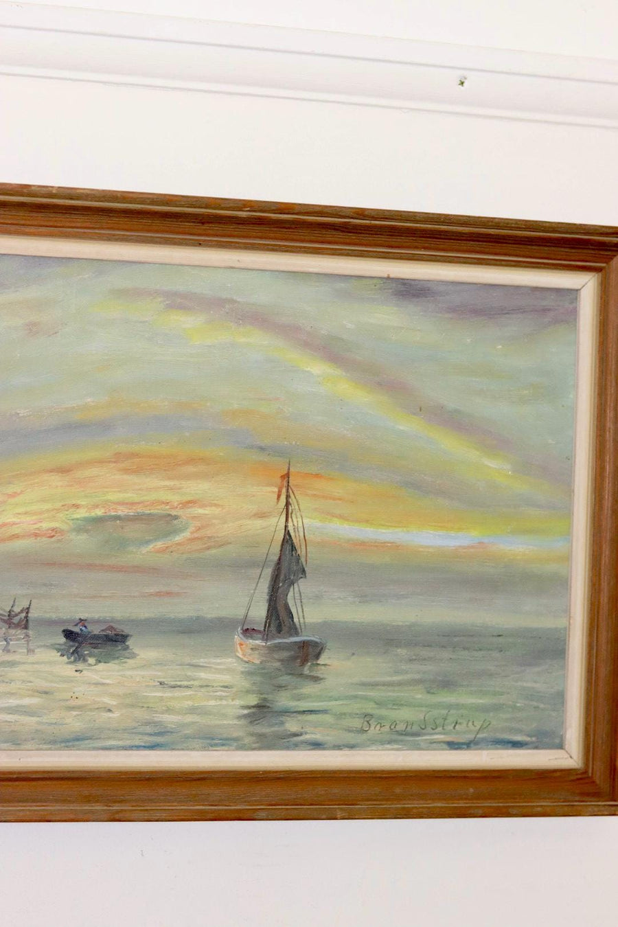 "Sunset Boats" by KAJ BRANDSTRUP
