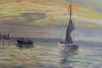 "Sunset Boats" by KAJ BRANDSTRUP