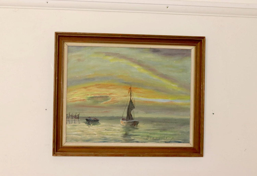 "Sunset Boats" by KAJ BRANDSTRUP