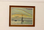 "Sunset Boats" by KAJ BRANDSTRUP