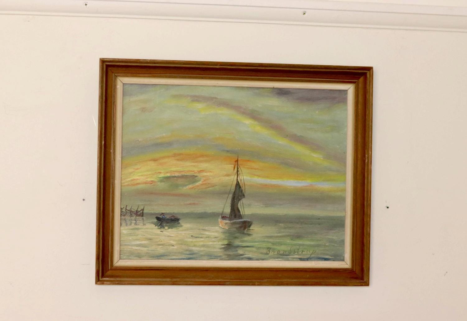 "Sunset Boats" by KAJ BRANDSTRUP