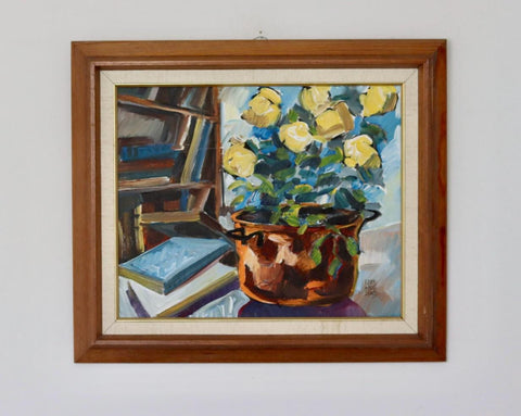 "Flowers in copper" -by EBBE HÖGLUND