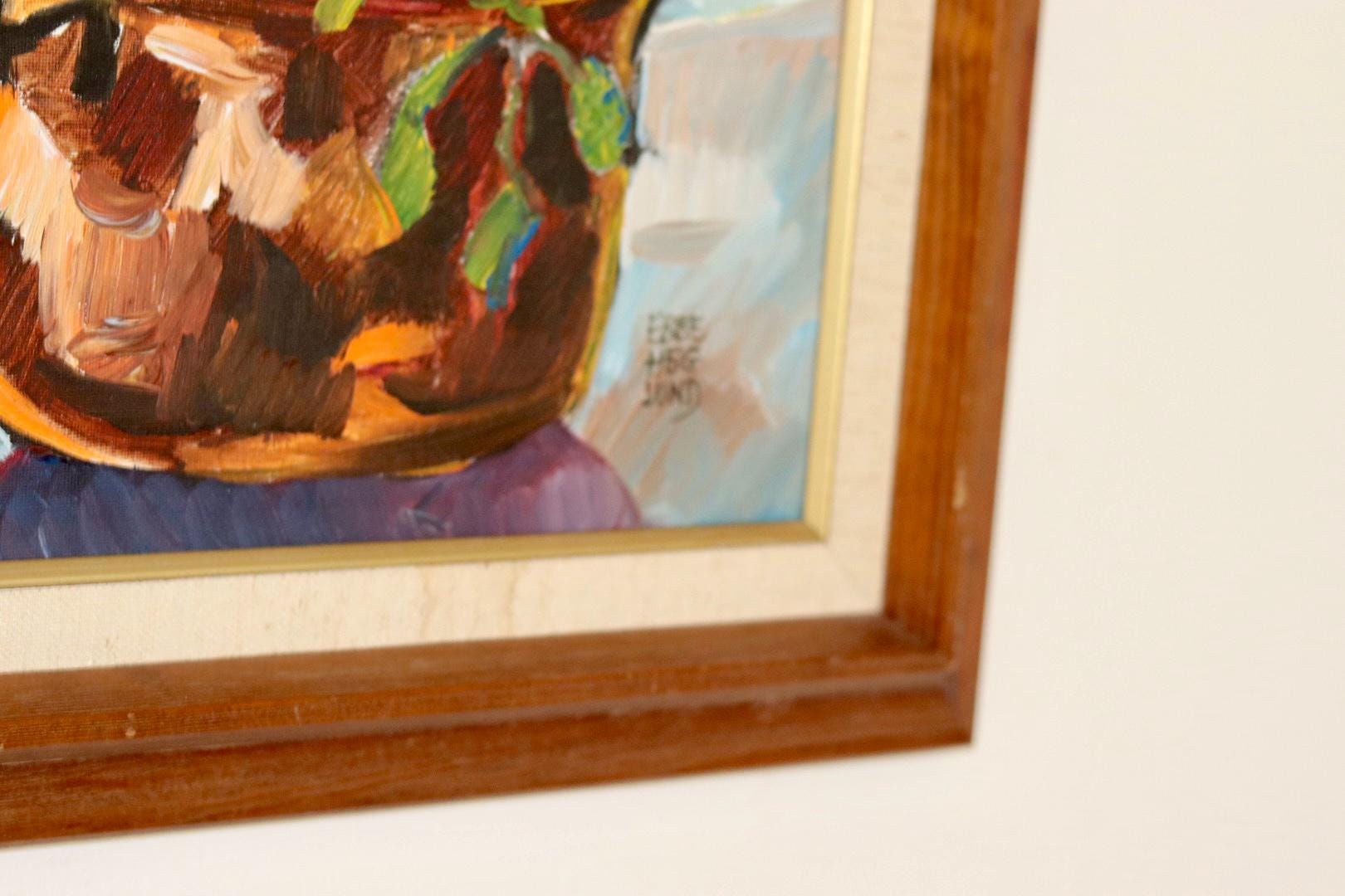 "Flowers in copper" -by EBBE HÖGLUND