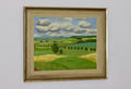 Original Swedish Mid-Century Oil On Panel Painting "Landscape"