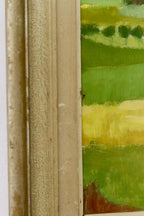 Original Swedish Mid-Century Oil On Panel Painting "Landscape"