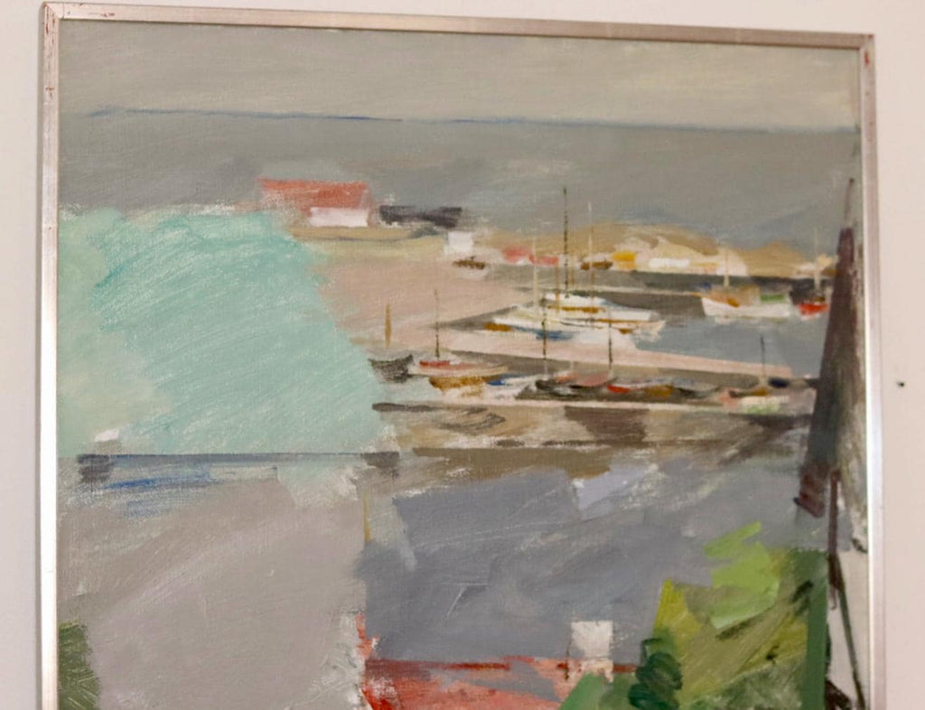 "Boat Scene" by Adrian Van Arkel