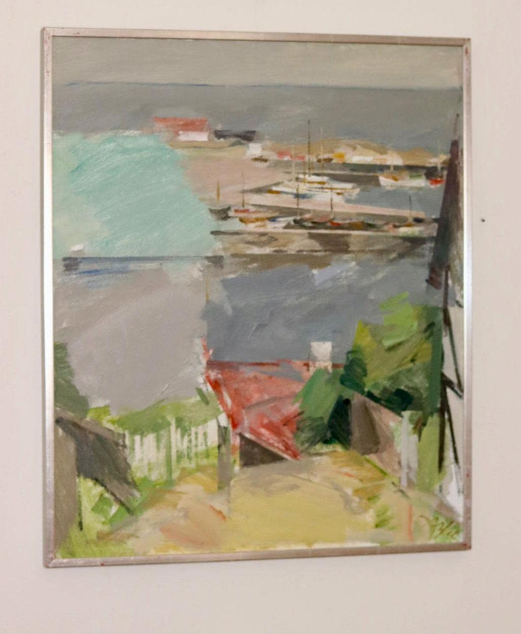 "Boat Scene" by Adrian Van Arkel