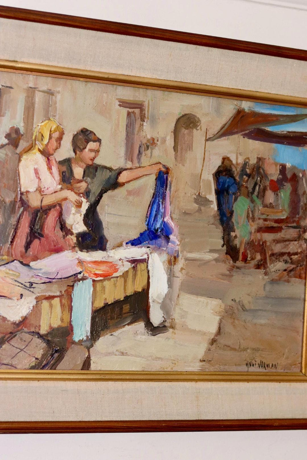 "Street Market" by KNUT NORMAN